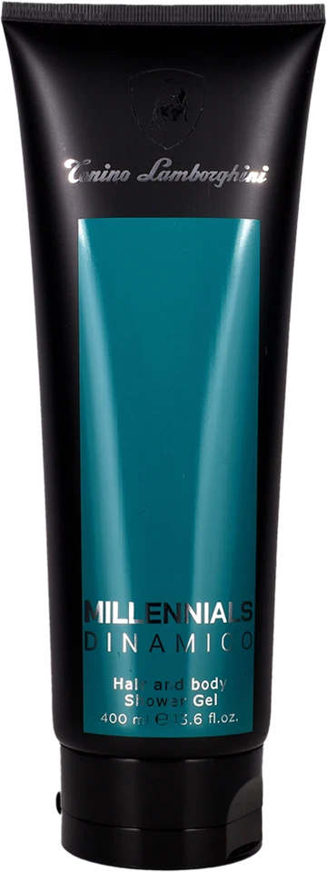 Tonino Lamborghini Millennials Dinamico For Men Hair and Body SG 13.3oz New