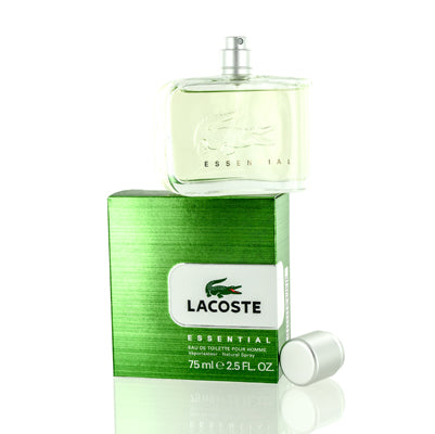 Lacoste Essential Eau de Toilette Spray for Men, 2.5 oz (75 ml)