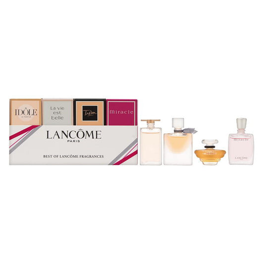 Lancome Best Fragrances 4 - Piece Perfume Mini Travel Set
