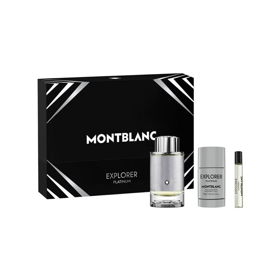 Montblanc Men's Explorer Platinum Gift Set