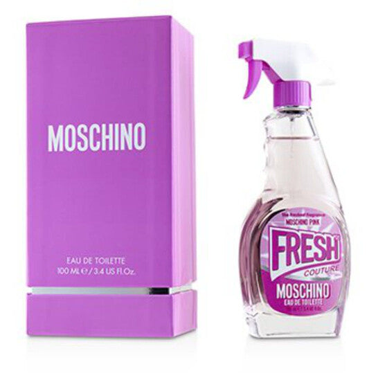 Moschino Fresh Pink For Women Eau de Toilette Spray 3.4oz