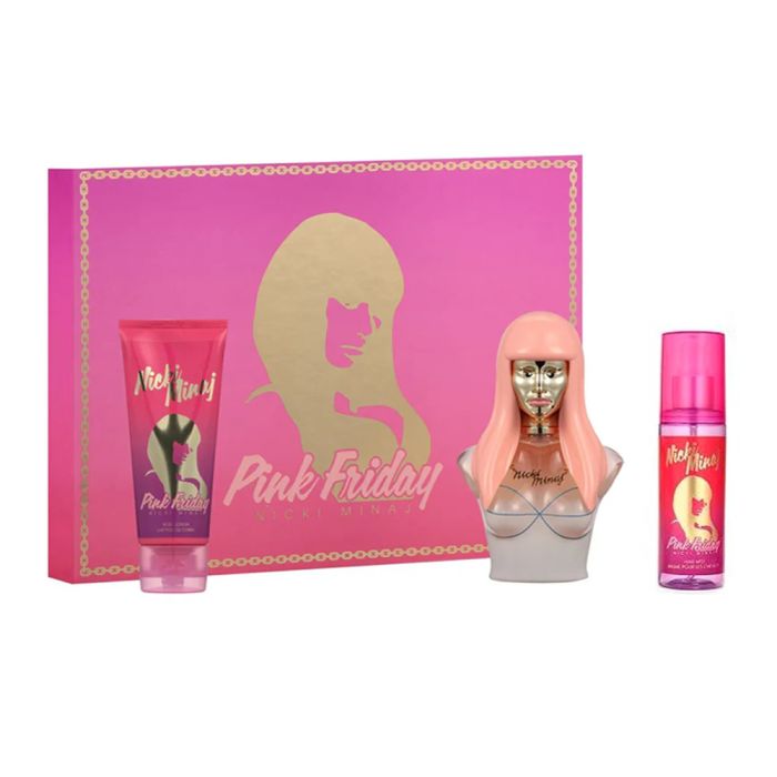 Nicki Minaj Pink Friday 3Pcs Gift Set by Nicki Minaj for Women