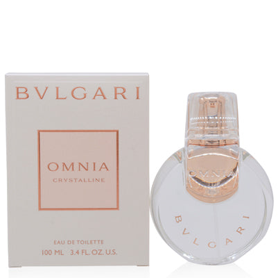 Bulgari Omnia Crystalline Eau de Toilette Spray for Women, 3.3 oz (100 ml)