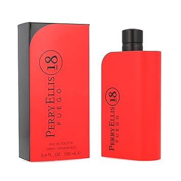 Perry Ellis 18 Fuego EDT Spray 3.4 Oz Men, 3.4 Oz