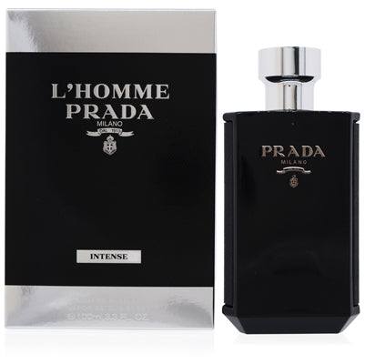 Prada L'homme Intense Eau de Parfum Spray for Men, 3.4 oz (100 ml)