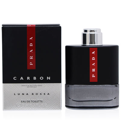 Prada Prada Luna Rossa Carbon Eau de Toilette Splash 0.3 OZ for Men
