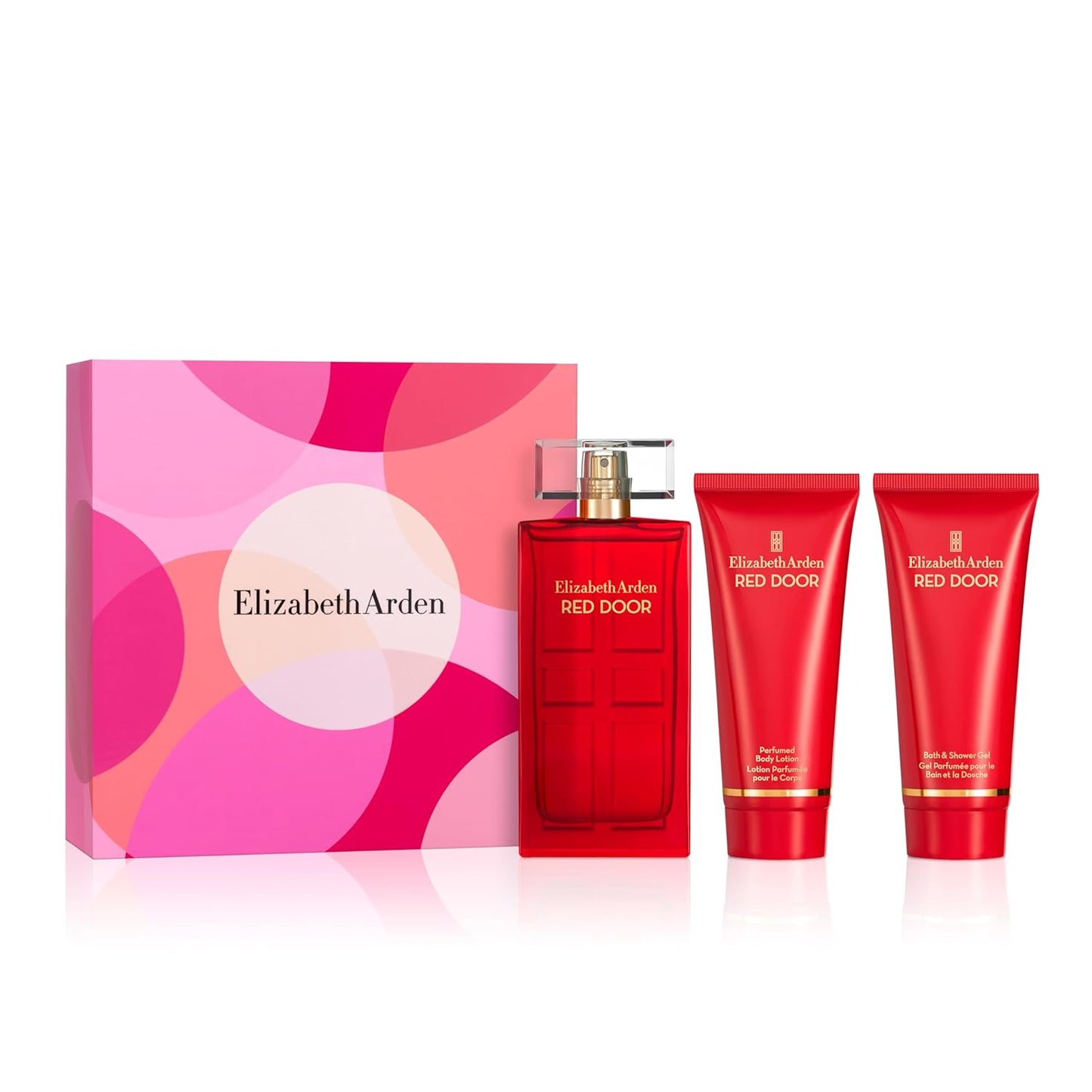Elizabeth Arden Red Door Set Women's Perfume, Fragrance, Floral Parfum with Notes of Freesia, Roses, and Sandalwood, Eau de Toilette