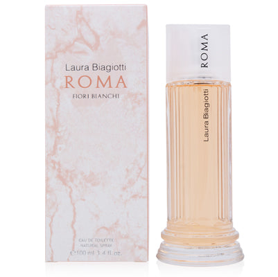 Laura Biagiotti Roma Fiori Bianchi Eau de Toilette 3.3 OZ for Women