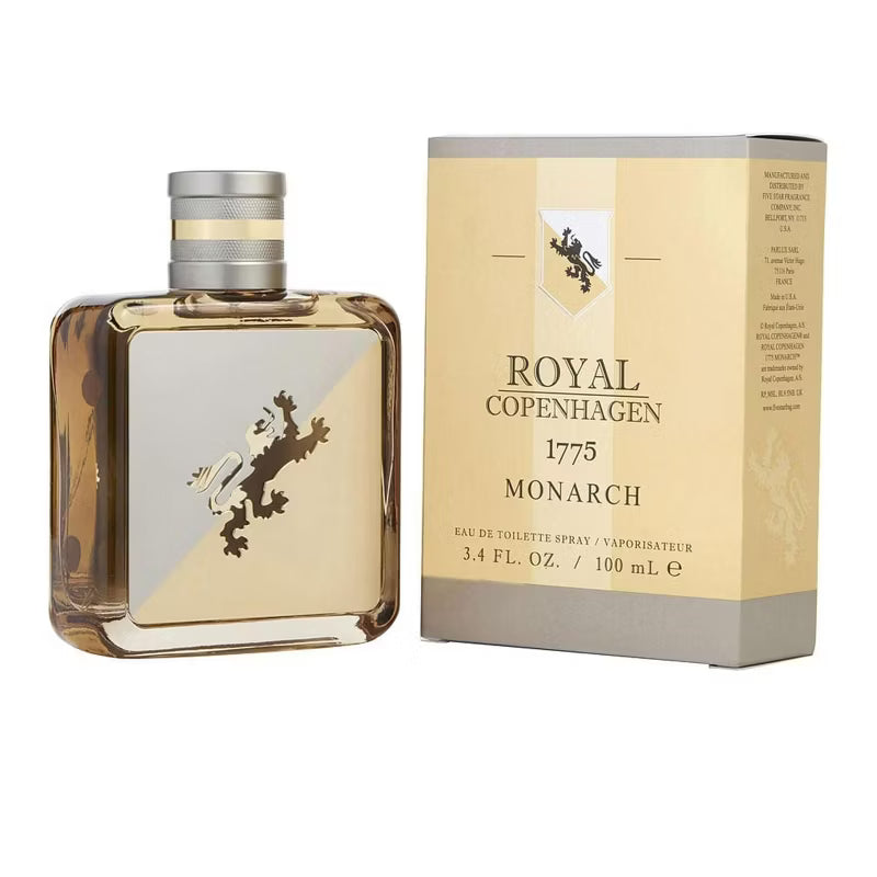 Royal Copenhagen 1775 Monarch by Royal Copenhagen Men Eau De Toilette Spray 3.4 oz