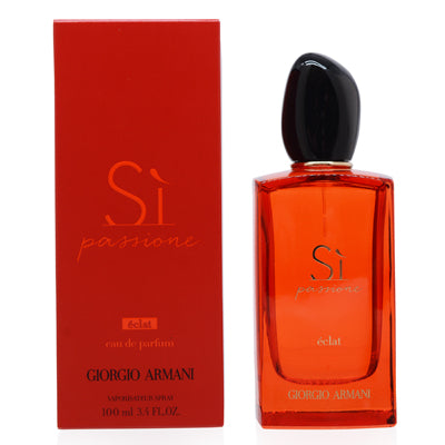 Giorgio Armani Si Passione Eclat Eau de Parfum Spray for Women, 3.4 oz (100 ml)