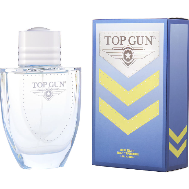 Top Gun Eau De Toilette Spray For Men 3.4 oz