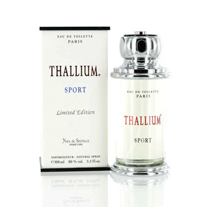 Jacques Evard Thallium Sport Eau de Toilette Spray for Men, 3.4 oz (100 ml)