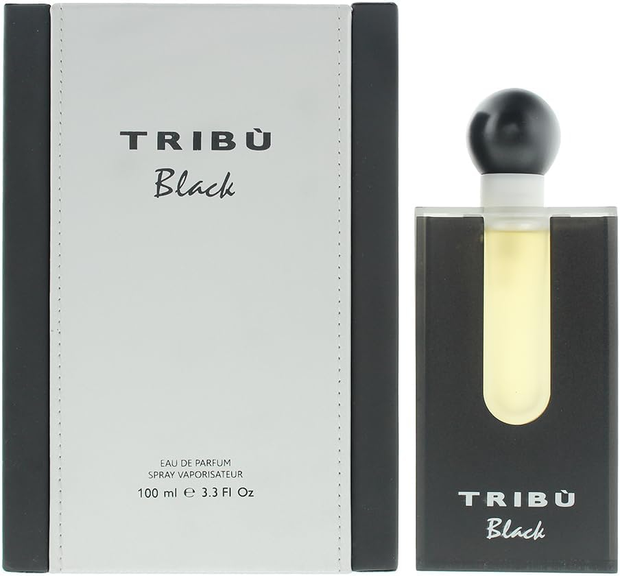 United Colors of Benetton Tribu Black by Benetton Men Eau De Parfum Spray 3.3 oz