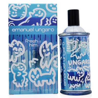 Ungaro Fresh for Him Eau de Toilette 3.4 OZ for Men