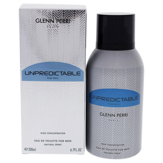 Glenn Perri Unpredictable High Concentration for Men 6.7 oz EDT Spray