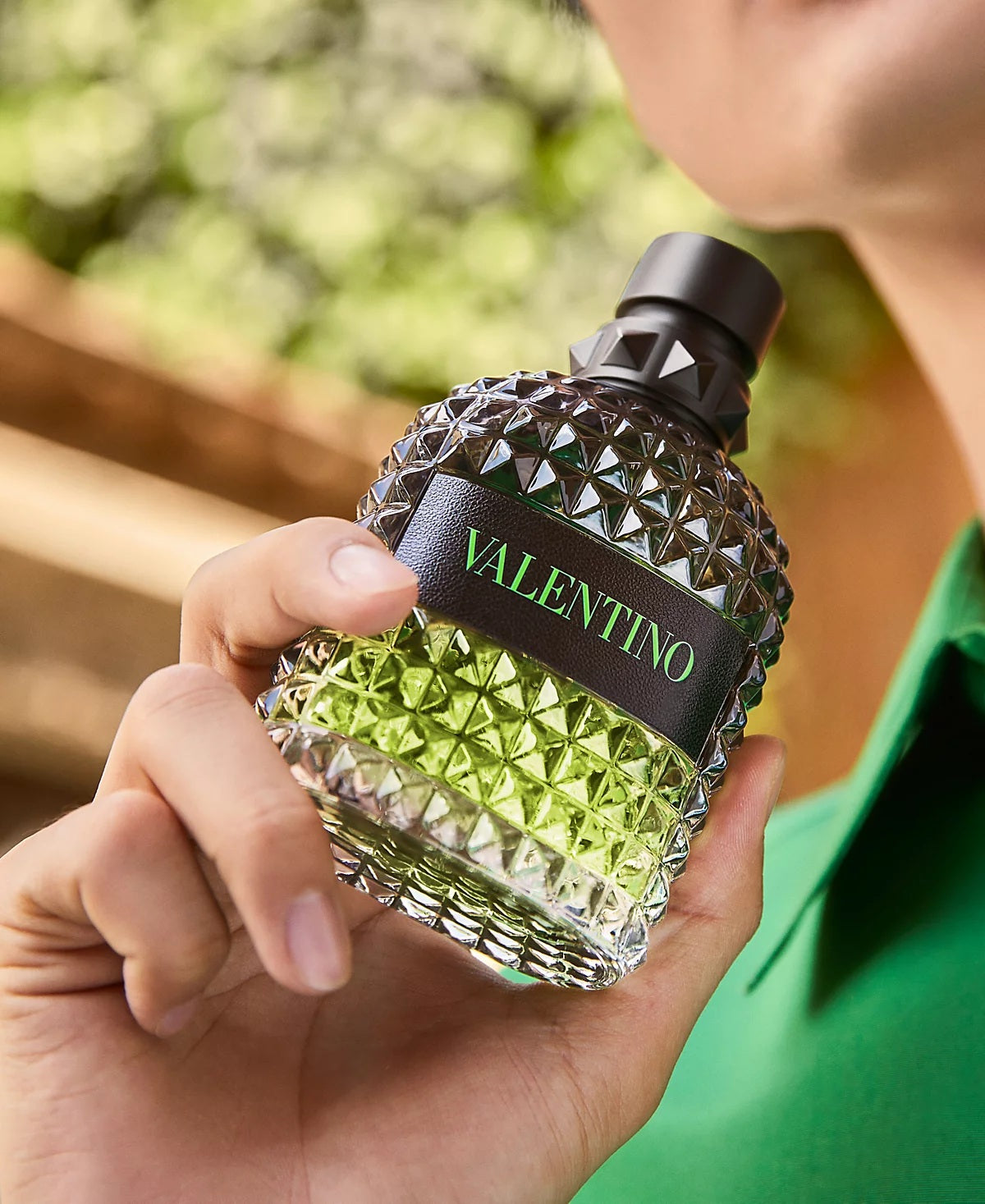 VALENTINO UOMO BORN IN ROMA GREEN STRAVAGANZA EAU DE TOILETTE SPRAY for Men 3.4 oz