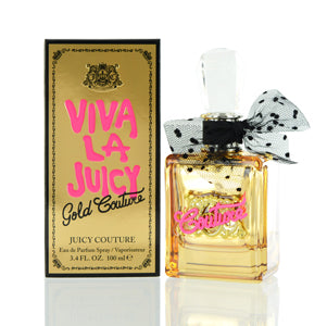 Juicy Couture Viva la Juicy Gold Couture Eau de Parfum Spray for Women, 3.4 oz (100 ml)