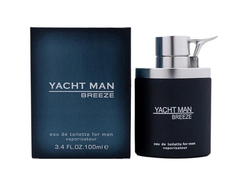 Myrurgia Yacht Man Breeze by Myrurgia for Men Eau de Toilette Spray 3.4 oz