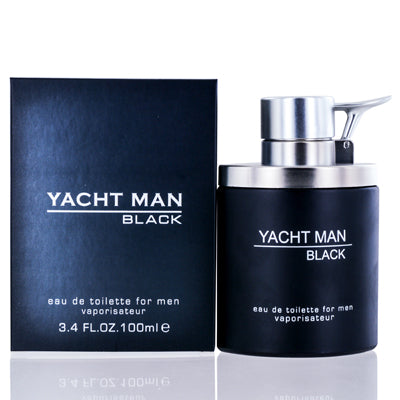 Myrurgia Yacht Man Black Eau de Toilette 3.4 OZ for Men
