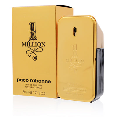 Paco Rabanne Paco Rabanne1 Million Men Eau de Toilette Spray 1.7 OZ for Men