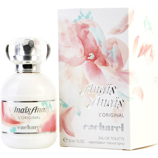 Cacharel Anais Anais, Eau de Toilette for Women, Floral, Green With Notes of White Lily & Musk