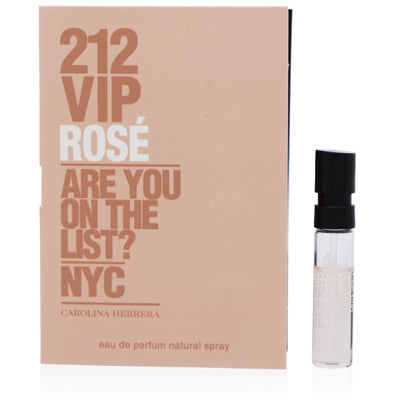 Carolina Herrera 212 Vip Rose Are You On List? Eau de Parfum Spray for Women, 0.05 oz (1 ml)
