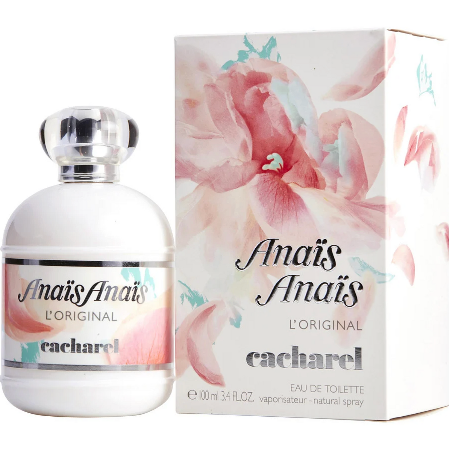 Cacharel Anais Anais, Eau de Toilette for Women, Floral, Green With Notes of White Lily & Musk