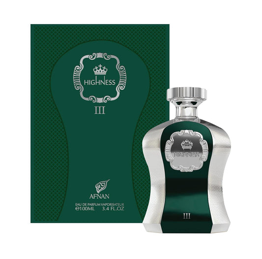 Afnan Highness Green Luxury For Men Eau De Parfum, 3.4 Fl. Oz
