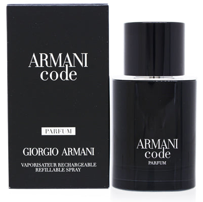 Giorgio Armani Armani Code for Men Parfum Spray Refillable for Men, 1.7 oz (50 ml)