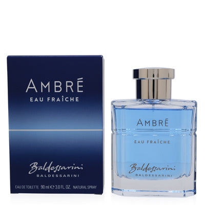 Baldessarini Ambre Eau Fraiche Eau de Toilette Spray for Men, 3 oz (90 ml)