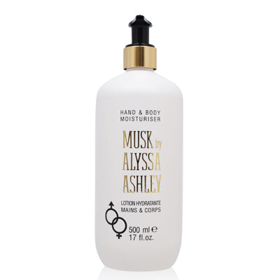 Alyssa Ashley Alyssa Ashley Musk HAND&BODY MOISTURIZER 17.0 OZ for Women