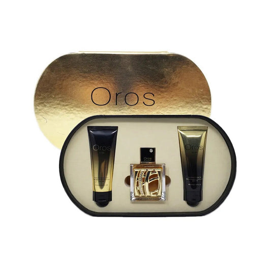 Armaf Ladies Oros Gift Set: 2.9 oz EDP, 3.4 oz Body Lotion, 3.4 oz Shower Gel