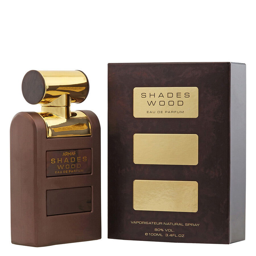 Armaf Shades Wood for Men Eau de Toilette Spray, 3.4 Ounce