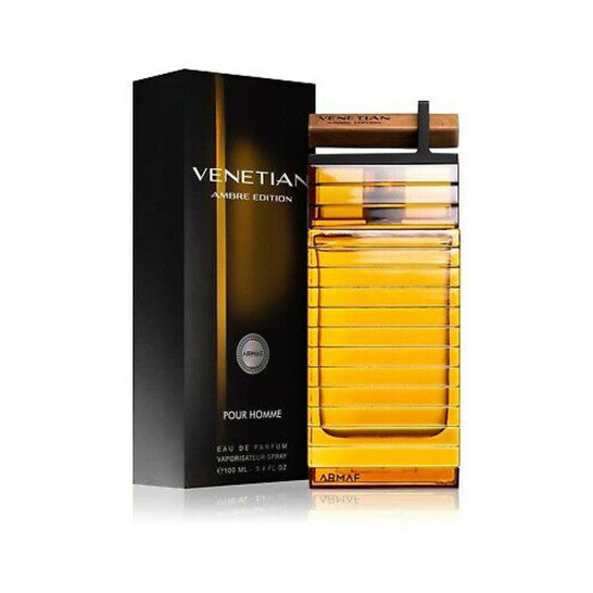 Armaf Venetian Ambre Edition for Men Eau De Parfum Spray, 3.4 Ounce