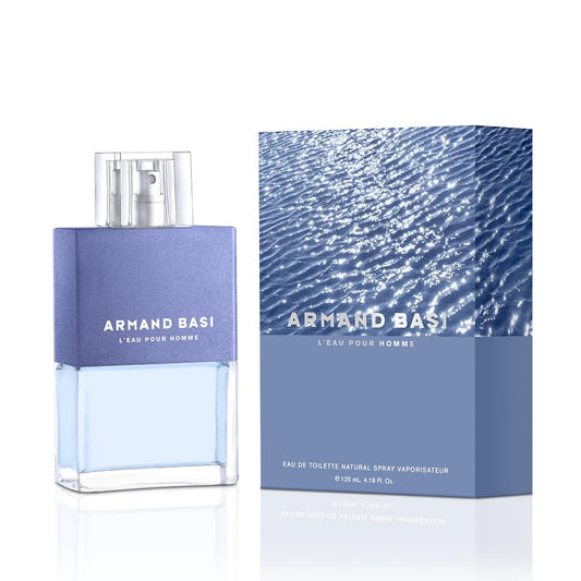Armand Basi L'eau Pour Homme, 4.2 oz EDT Spray for Men