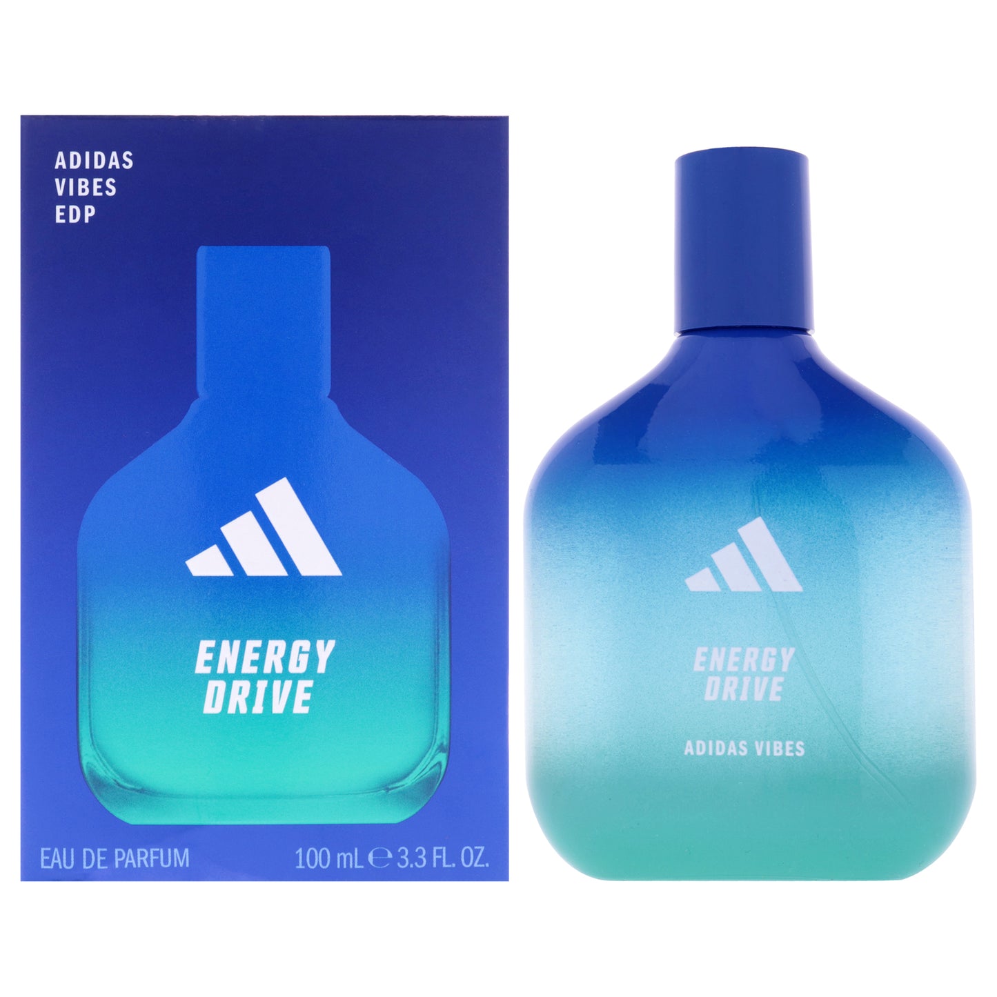 Adidas Vibes Energy Drive 3.3 oz EDP Spray for Unisex