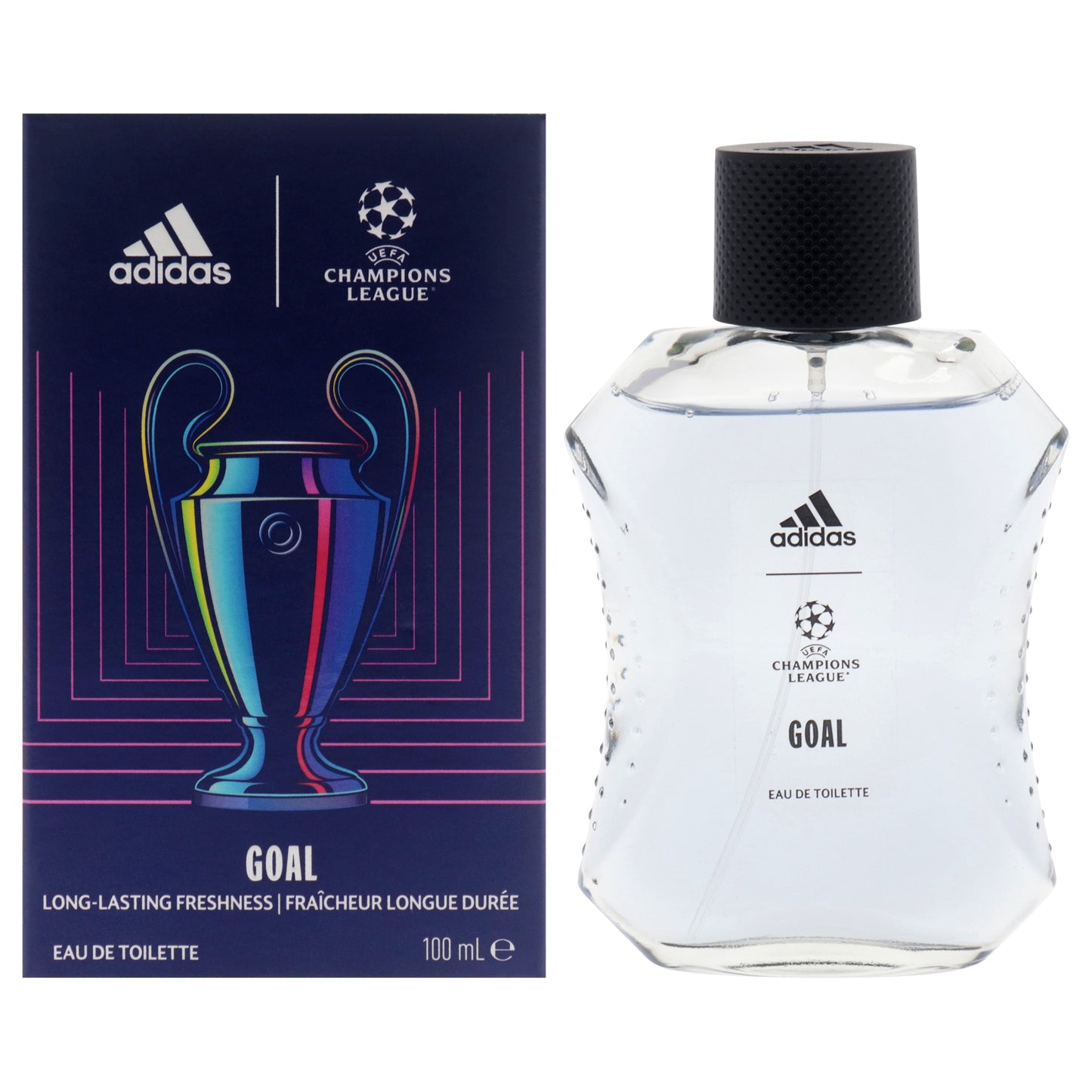 Adidas UEFA Champions League Goal 3.3 oz EDT Spray for Men