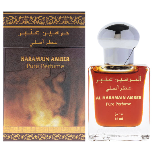Al Haramain Amber 0.5 oz Concentrated Perfume Oil Rollerball for Unisex