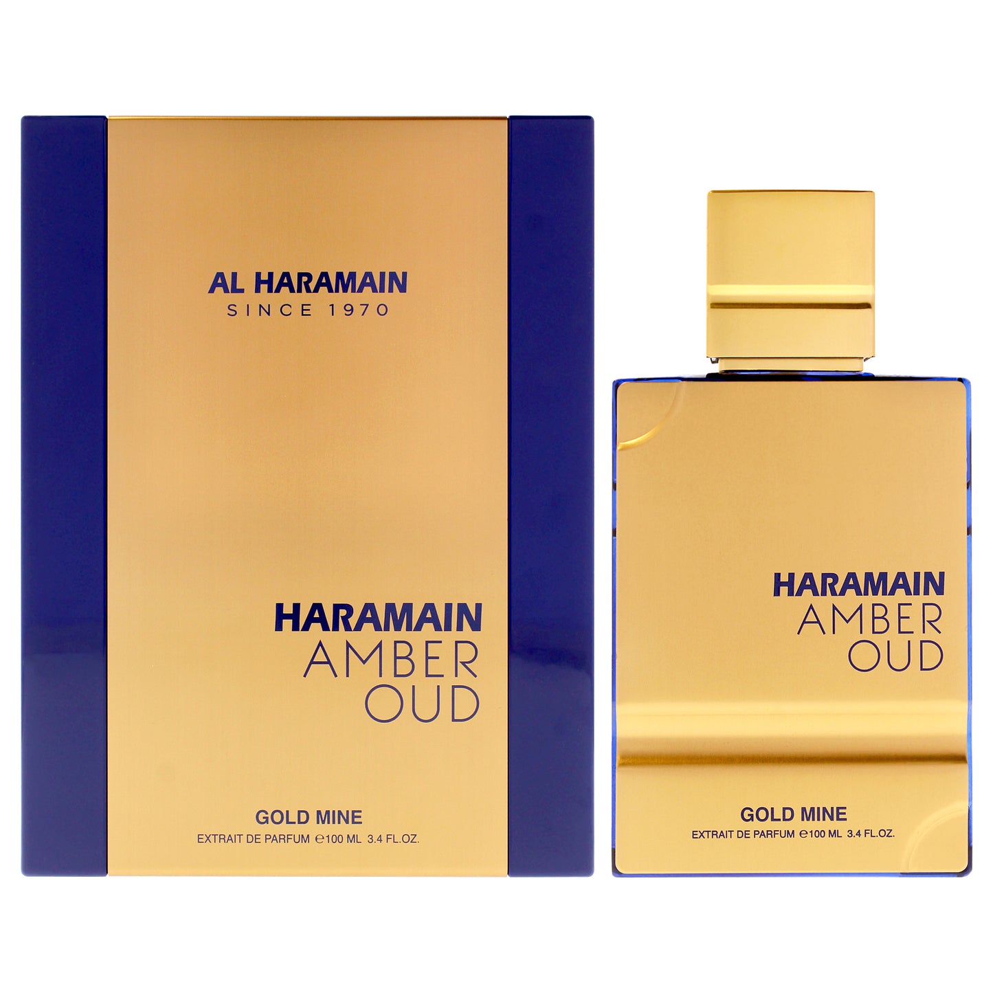 Al Haramain Amber Oud - Gold Mine 3.4 oz Extrait De Parfum Spray for Unisex