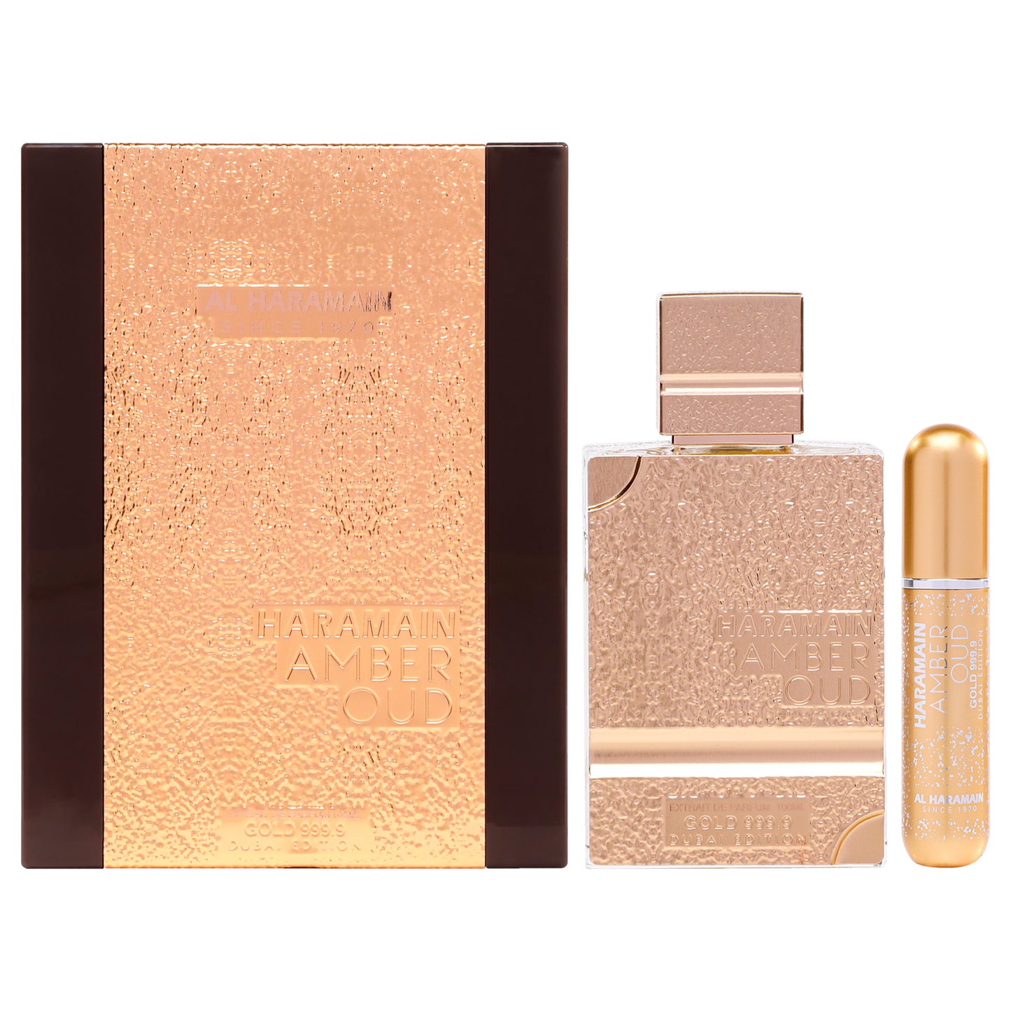 Al Haramain Amber Oud Gold 999.9 - Dubai Edition Extrait De Parfum Spray for Unisex