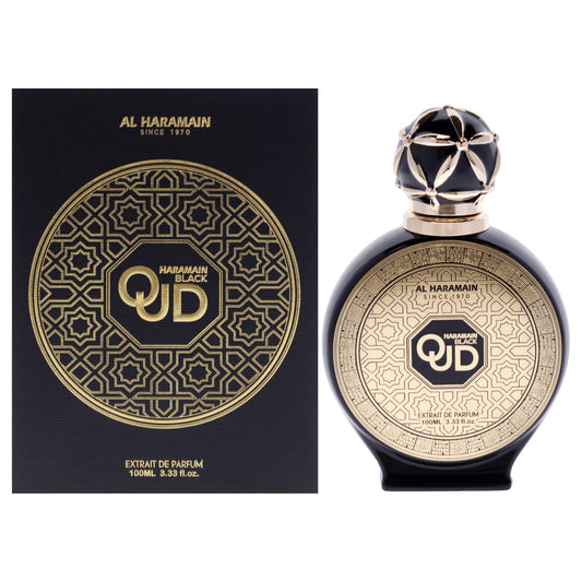 Al Haramain Black Oud 3.33 oz EDP Spray for Unisex