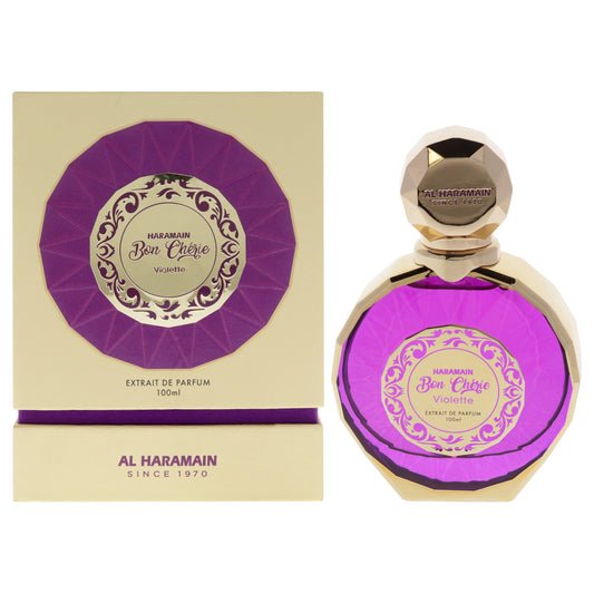 Al Haramain Bon Cherie - Violette 3.38 oz Extrait De Parfum Spray for Women