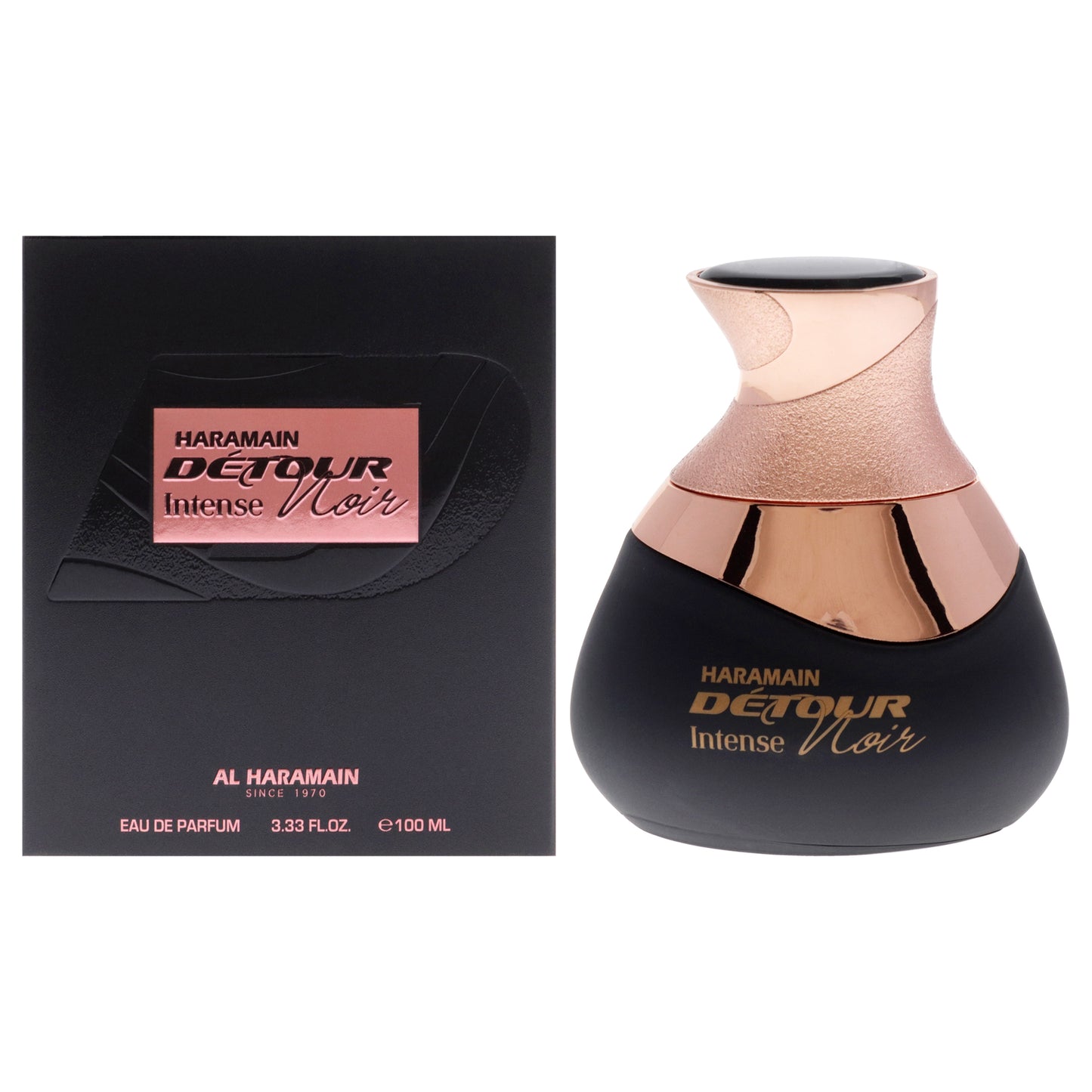 Al Haramain Detour Noir Intense 3.33 oz EDP Spray for Unisex