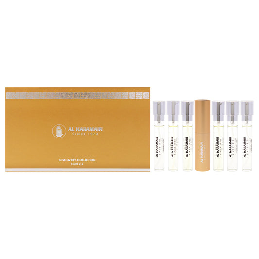 Al Haramain Discovery Collection - Amber Oud 6 Pc Mini Gift Set