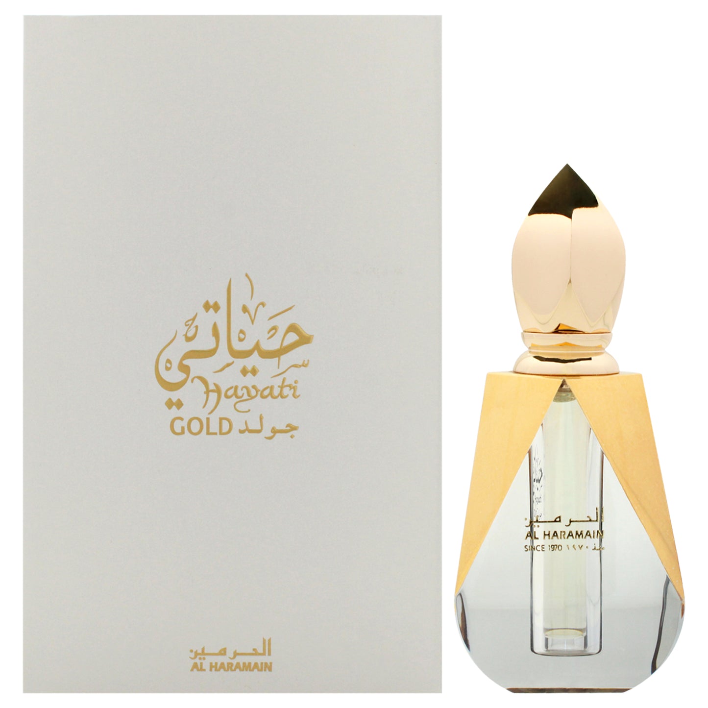 Al Haramain Hayati Gold 0.4 oz Concentrated Perfume Oil for Unisex