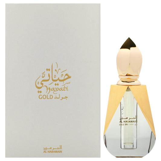 Al Haramain Hayati Gold 0.4 oz Concentrated Perfume Oil for Unisex