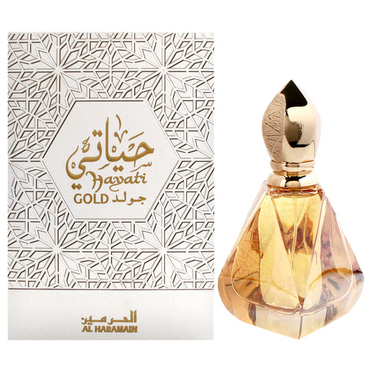 Al Haramain Hayati Gold 3.33 oz EDP Spray for Unisex