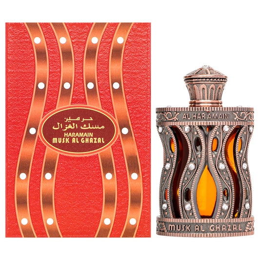 Al Haramain Musk - Al Ghazal 1.01 oz Concentrated Perfume Oil for Unisex