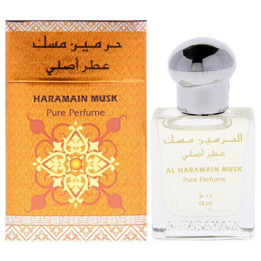Al Haramain Musk 0.5 oz Perfum Oil Rollerball for Unisex