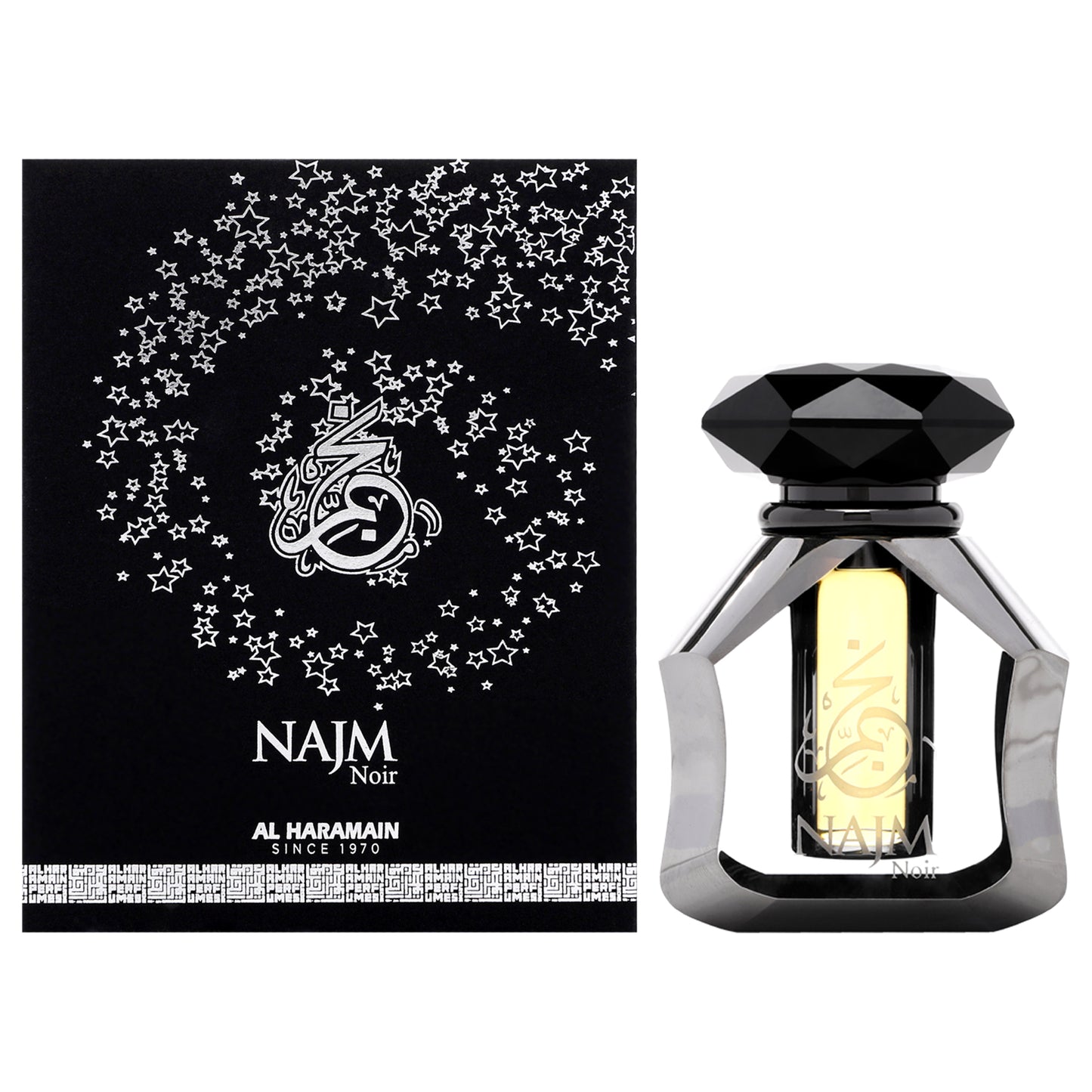 Al Haramain Najm - Noir 0.6 oz Concentrated Perfume Oil for Unisex